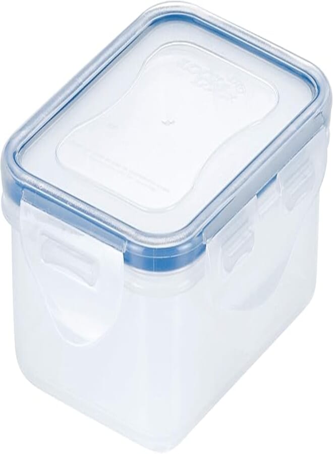 LocknLock Divided Plastic Container Transparent, 350ml, HPL806C