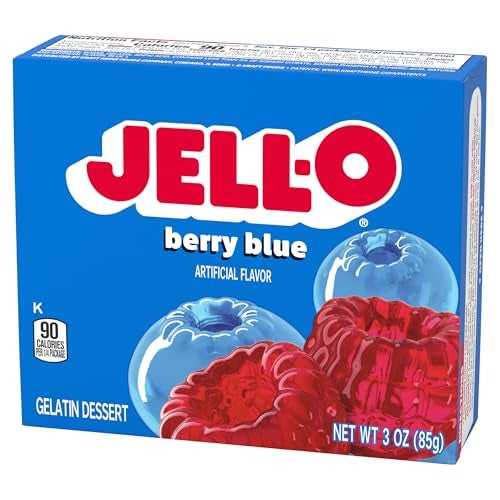 Jell-O Berry Blue Gelatin - 4 Pack - Image 3