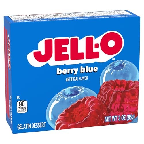 Jell-O Berry Blue Gelatin - 4 Pack - Image 2