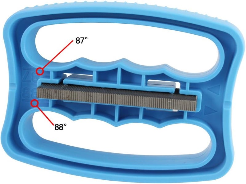 XCMAN Ski Snowboard Side Bevel File Guide Edge Tuner Tool Multi 87 88 89 90 Degrees with a File - Image 3
