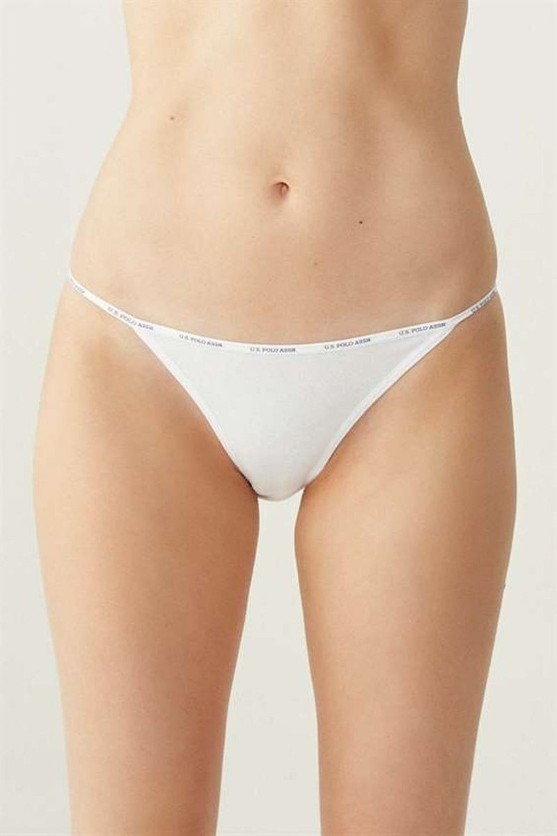67000 Women's Black-Nude-White-Fuchsia-Navy 5-Pack Thong Briefs