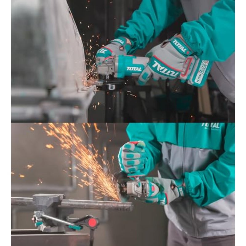 20V Brushless Cordless Angle Grinder 900W Power - 115mm (4.5") Power Cutter with 3-Speed Control (9000RPM), 4.0Ah High-Capacity Battery, Charger and 5 Metal Discs - TAGLI261521 - Image 3
