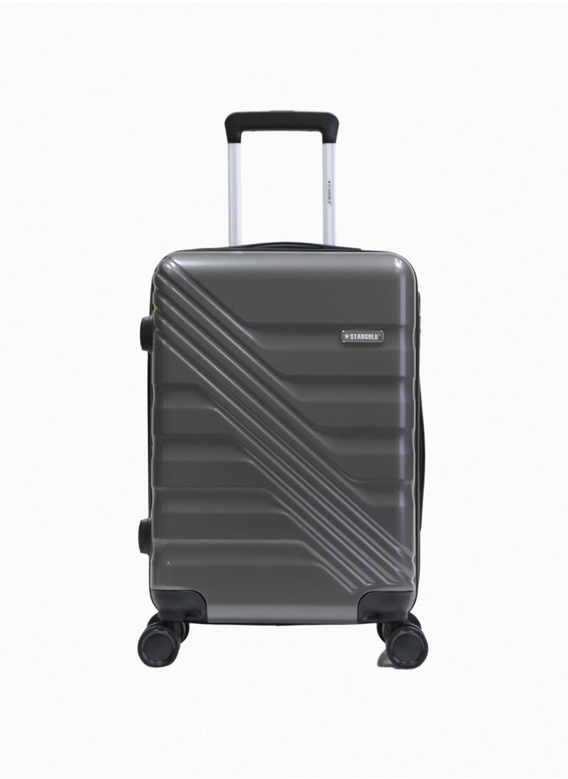 Stargold ABS+PC Spinner  Wheels Trolley Luggage Number Lock Smart Carry On Suitcase 20 Inches  - Image 1