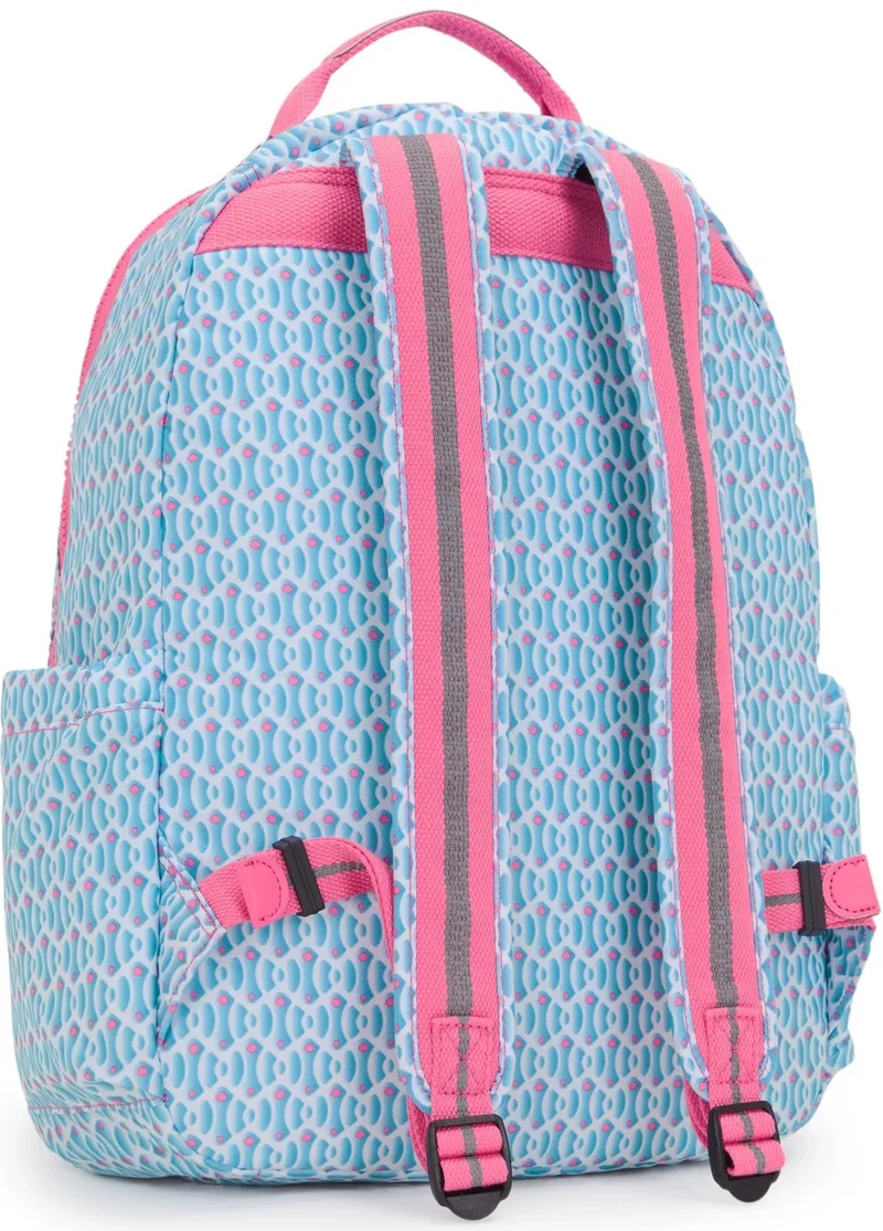 kipling Seoul Large Female Backpack - Dreamy Geo C