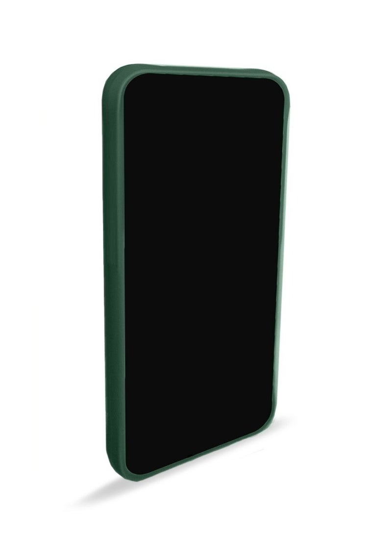 Techie Stylish TPU Silicone Back Cover Case for Samsung Galaxy A35 5G – Slim Fit Design, Smooth and Soft – Dark Green - Image 2