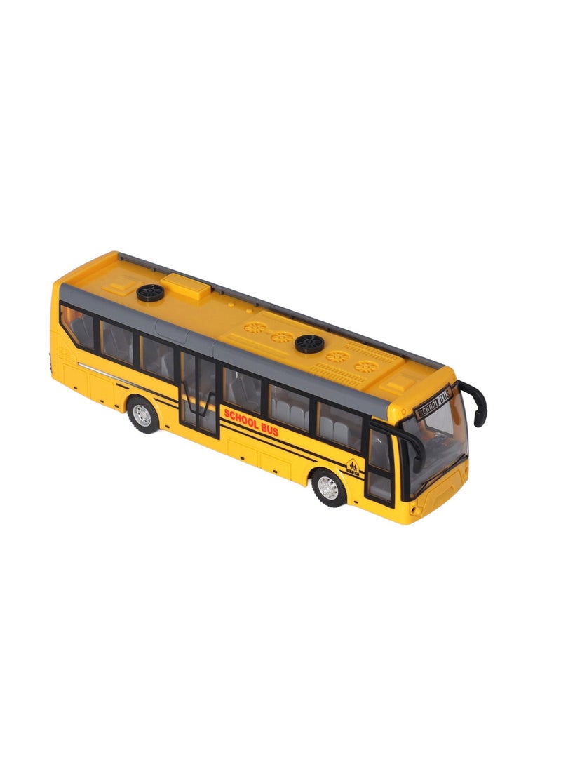 Velaurs Remote Control Bus High Simulation All-Round Driving Rechargeable Remote Control School Bus Children'S Toy Yellow  - Image 3