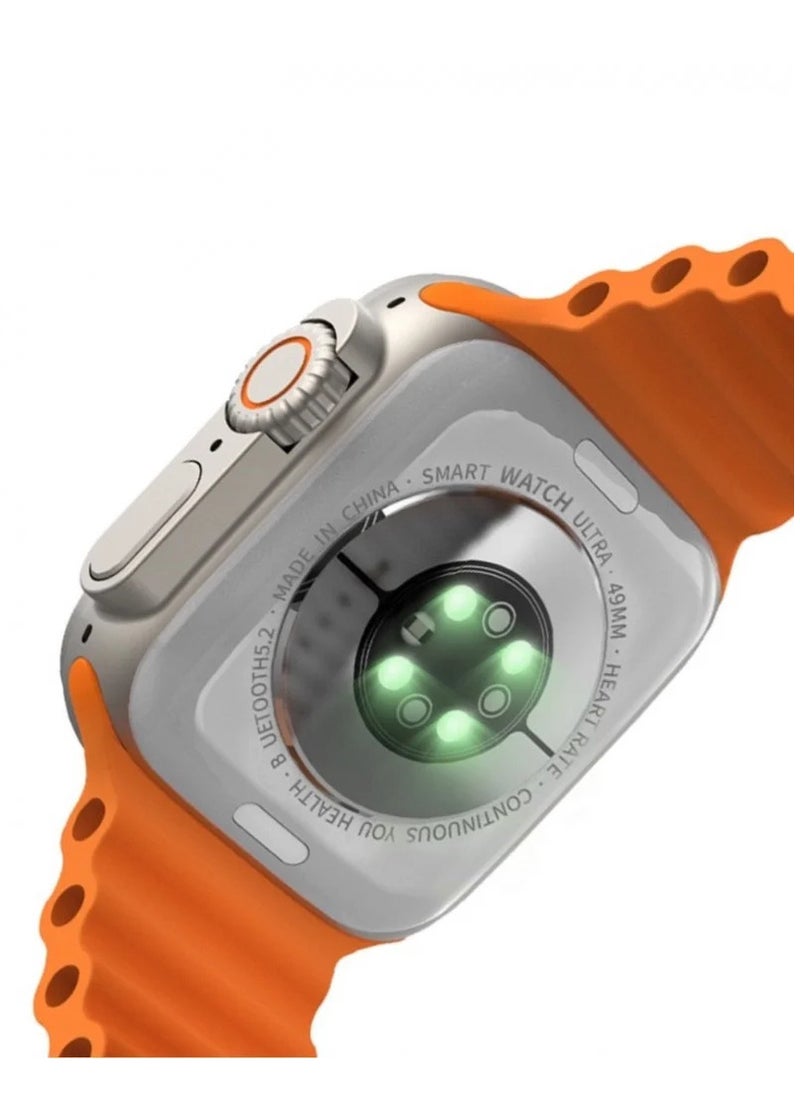 W&O - Smart Watch X Ultra Max,Series 8 Full Screen 2.2 Inch Display compatible With Android And IOS Devices - Image 1
