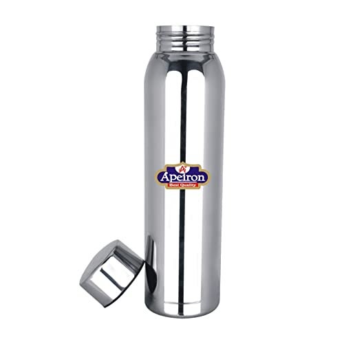 Apeiron Mirror Finish Stainless Steel Water Bottle, 1000 ml, Silver (Pack of 1) - Image 4