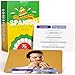 Briston Spanish Vocabulary Flash Cards for Kids and Adults 75 Bilingual Learning Cards with Pronunciation and Sentences Educational Study Tool for Classroom Homeschool Travel Language Practice by Briston - Image 2