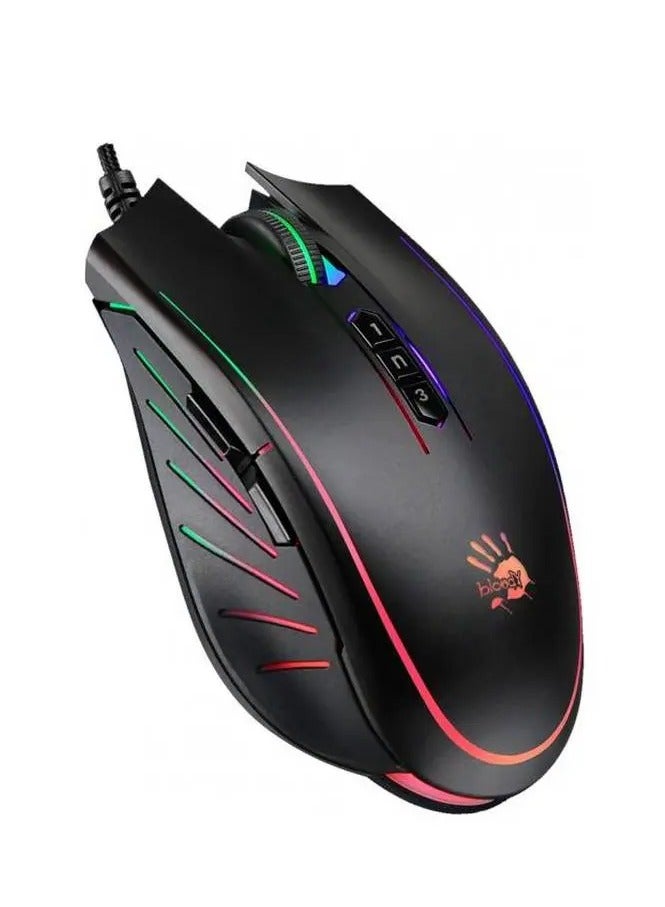 بلودي لعبة بلودي ماوس آر جي بي  W70 ماكس - أسود - Image 2
