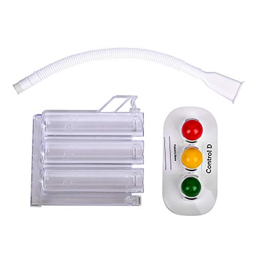 Control D Spirometer 3 Ball Lung Exerciser, Hygenic, Washable Respiratory Exerciser Respirometer,Pack of 1,Multicolor - Image 5