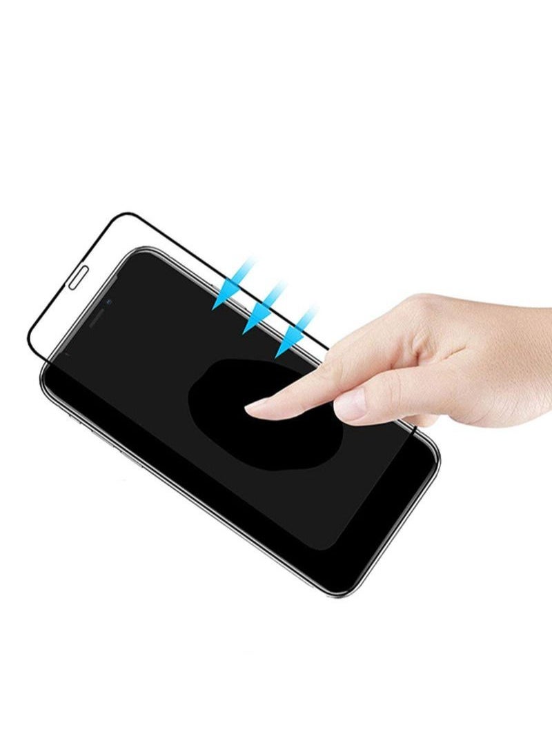 Generic - Apple iPhone XR Screen Protector | Tempered Glass Screen Protector Full HD Quality With Anti-Scratch Edge to Edge Coverage Including Easy Installation Kit - Black - Image 1