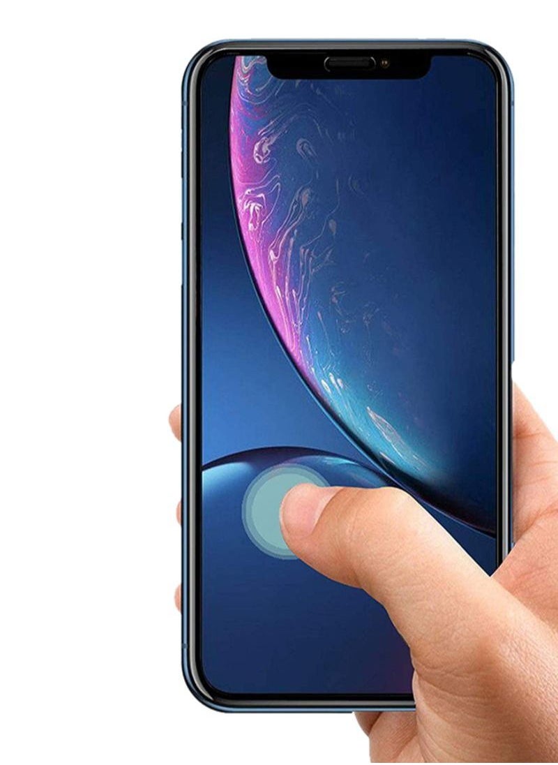 Generic - Apple iPhone XR Screen Protector | Tempered Glass Screen Protector Full HD Quality With Anti-Scratch Edge to Edge Coverage Including Easy Installation Kit - Black - Image 1