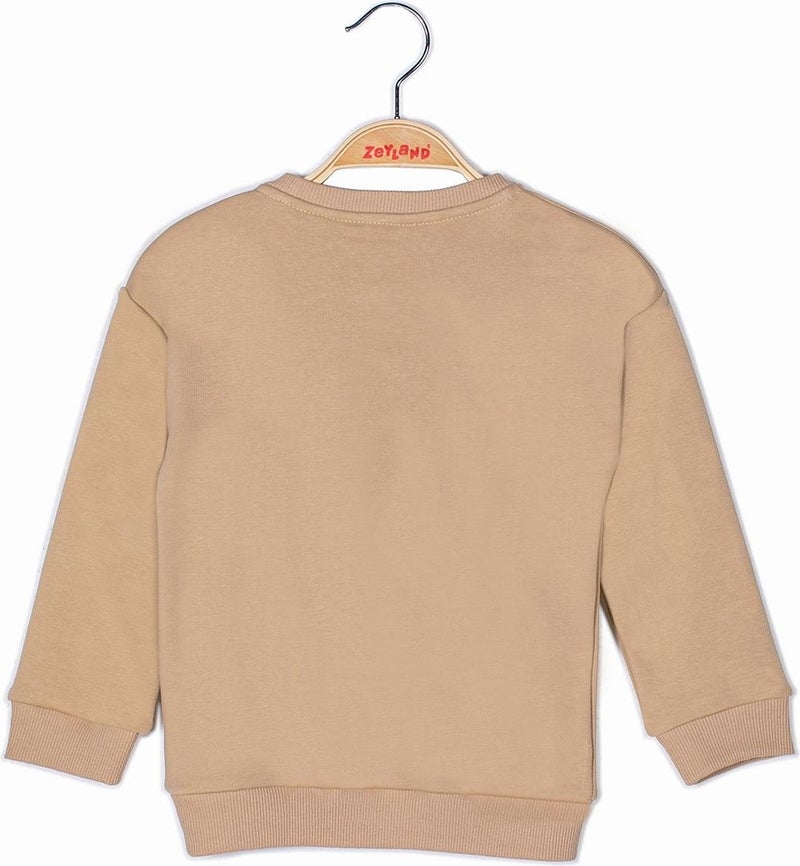 Zeyland Girl Pink Text Printed Sweatshirt  - Image 4