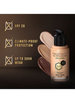 Max Factor Facefinity All Day Flawless Foundation - N42 Ivory  - Image 4