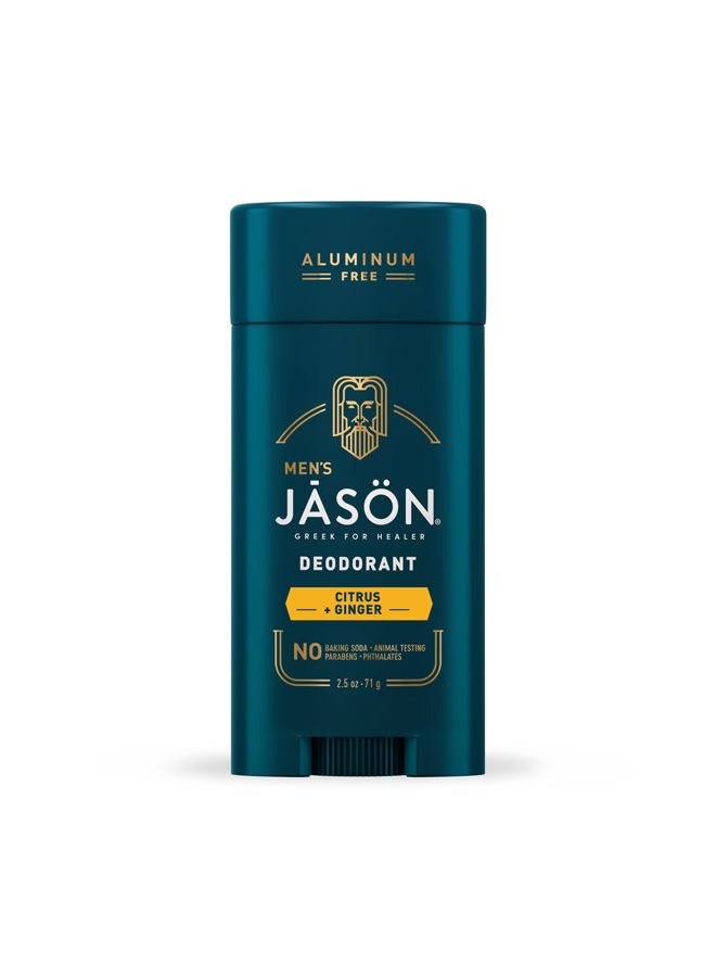 Jason Men's Refreshing Deodorant Stick, 2.5 oz - Image 1