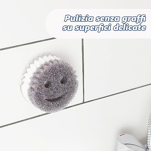 Scrub Daddy Scrub Mommy Style Collection Grey Scrubber Sponge Dual Sided Cleaning 1 Count Pack of 1 SMSTGY - Image 5
