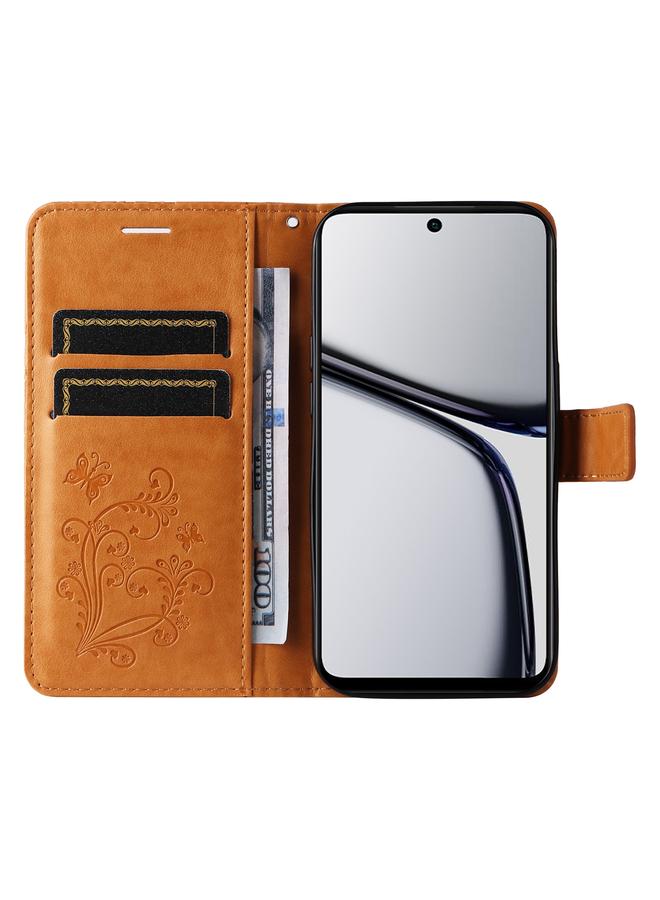 S-TOP Case For Realme C65 4G 3D Butterfly Embossed Flip Leather Phone Case - Image 4