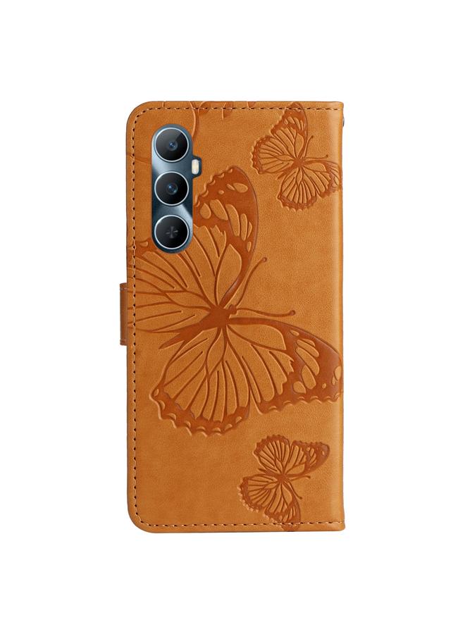 S-TOP Case For Realme C65 4G 3D Butterfly Embossed Flip Leather Phone Case - Image 3
