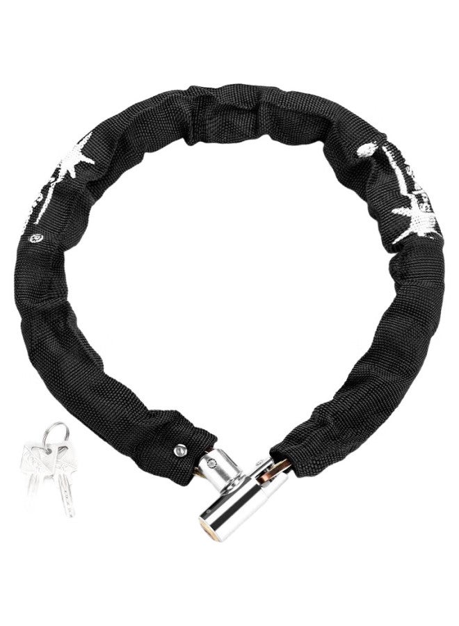 SolarStorm Bicycle Chain Lock, Mountain Bike Lock, Motorcycle Lock, Electric Bike Lock, Anti-Theft Lock, Universal Bike Lock, Cycling Equipment [0.6 Meter Model] - Image 2