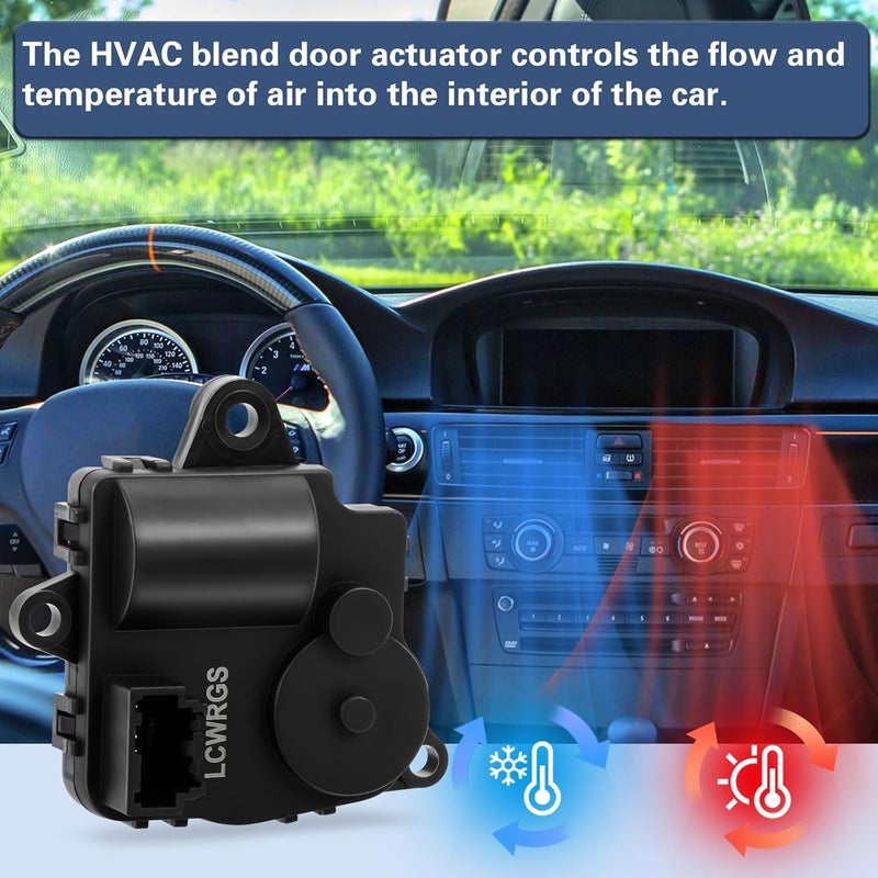 LCWRGS HVAC Blend Door Actuator for Chevy Equinox and GMC Terrain - Image 5