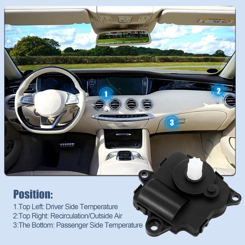 LCWRGS HVAC Blend Door Actuator for Chevy Equinox and GMC Terrain - Image 4