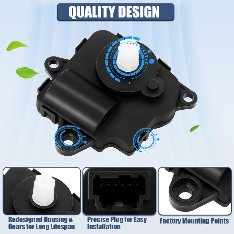 LCWRGS HVAC Blend Door Actuator for Chevy Equinox and GMC Terrain - Image 3