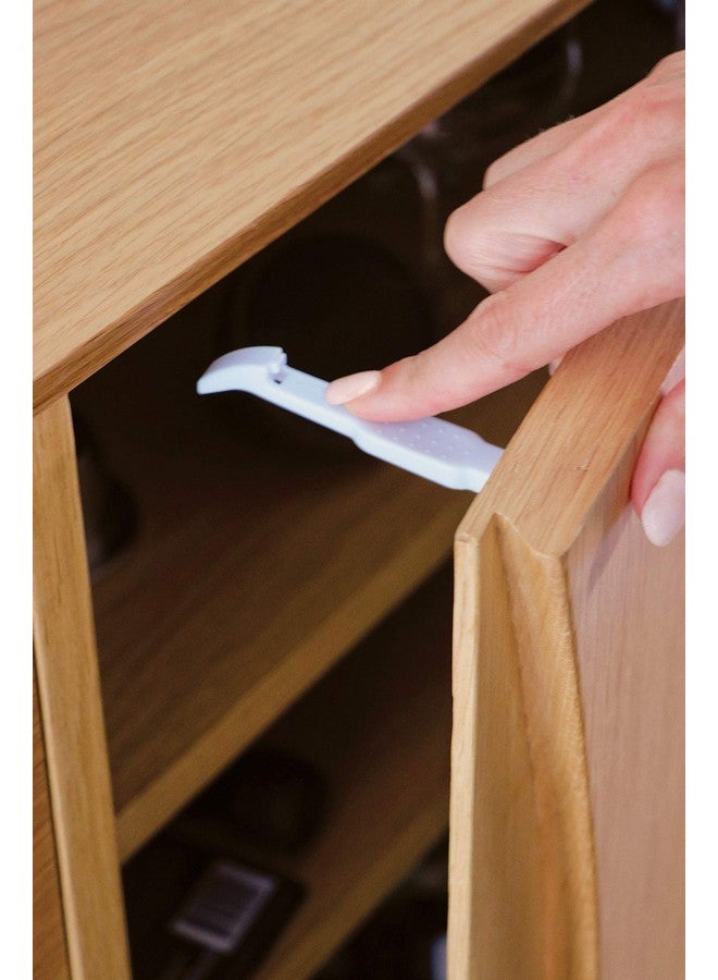 Little Chicks Baby Safety Cabinet and Drawer Locks -14 Pack of Latches - Model CK034 - Image 2