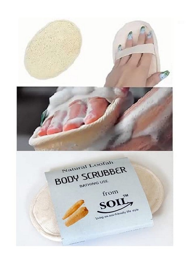 SOIL Natural Loofah Body Scrubber Pack of 5 - Image 4