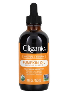 Cliganic Cleganic Organic Pumpkin Oil 120 ml  - Image 3
