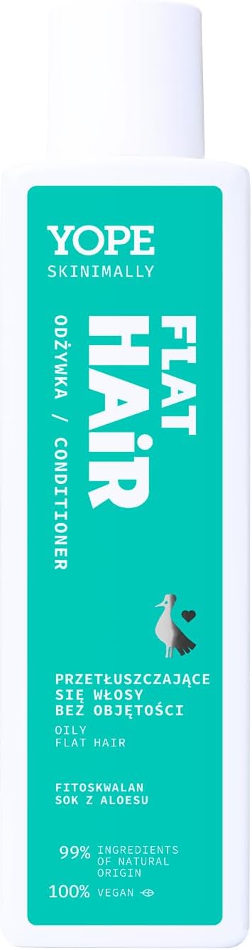 YOPE Natural Hair Conditioner 99 Natural Ingredients Volumizing Refreshing Skinimally Flat Hair Conditioner 250ml
