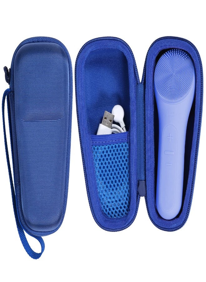 co2CREA Hard Carrying Case Compatible with NågraCoola CLIE 2 1 Sonic Facial Cleansing Brush (Blue) - Image 1