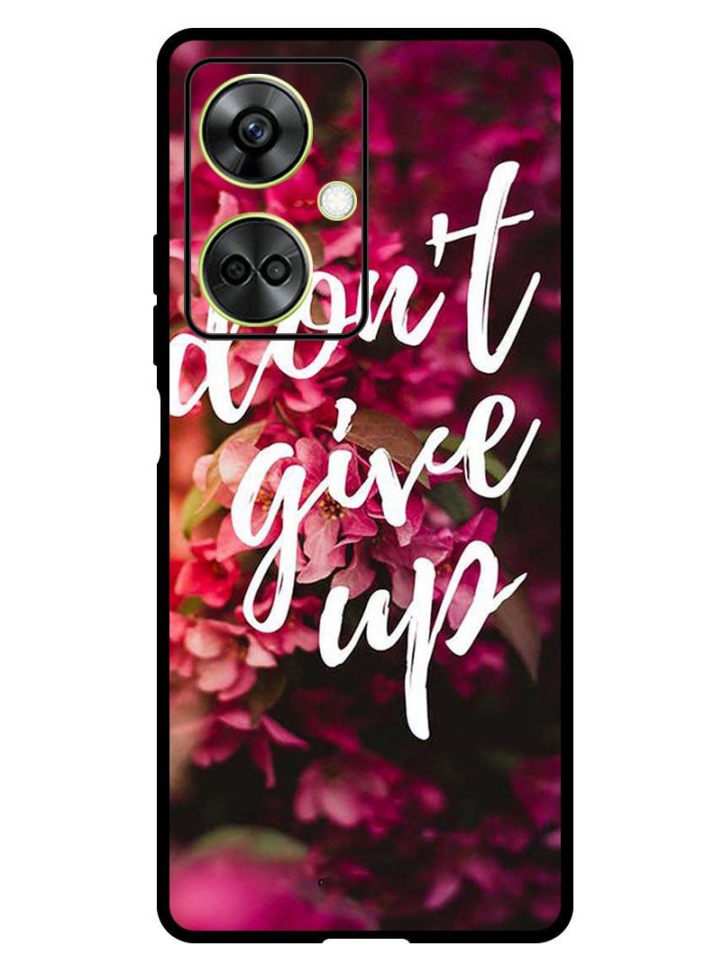 Theodor Protective Case Anti Scratch Shock Proof Bumper Cover For OnePlus Nord CE 3 Dont Give Up - Image 1