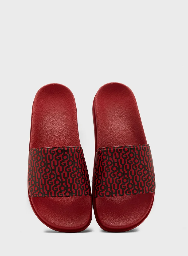 HUGO One Strap Flip Flops