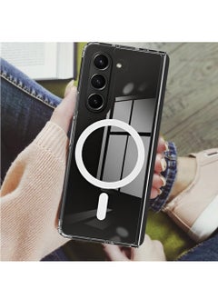 MIGOFAST Samsung Galaxy Z Fold 6 Mag Safe Clear Case Transparent Shockproof Protection, Yellowing Resistant, Magnetic Z Fold 6  - Image 2