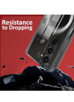 MIGOFAST Samsung Galaxy Z Fold 6 Mag Safe Clear Case Transparent Shockproof Protection, Yellowing Resistant, Magnetic Z Fold 6  - Image 5