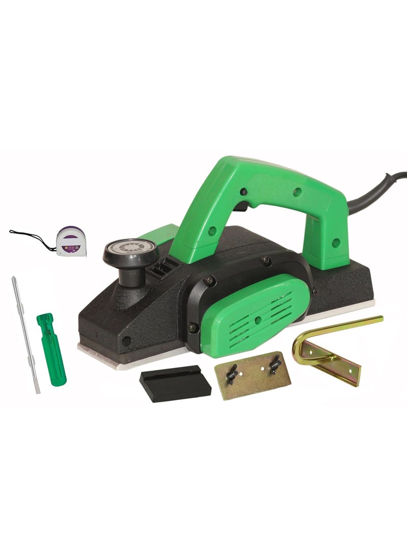 Digital Craft Digital Craft Wood Planer 1400W Machine of Carpentry HighPower MultiFunction Electric Planer Professional Woodworking Machine Electric Planer Machine 82MM6Inch 2 In 1 Screw DriverTape 3Mtr 