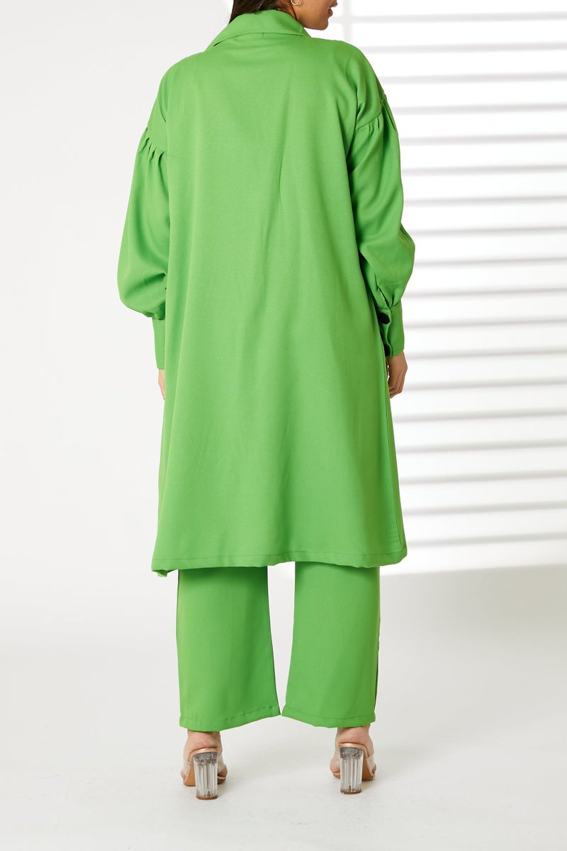 Moistreet Barbie Crepe Trench Coat Set - Image 3