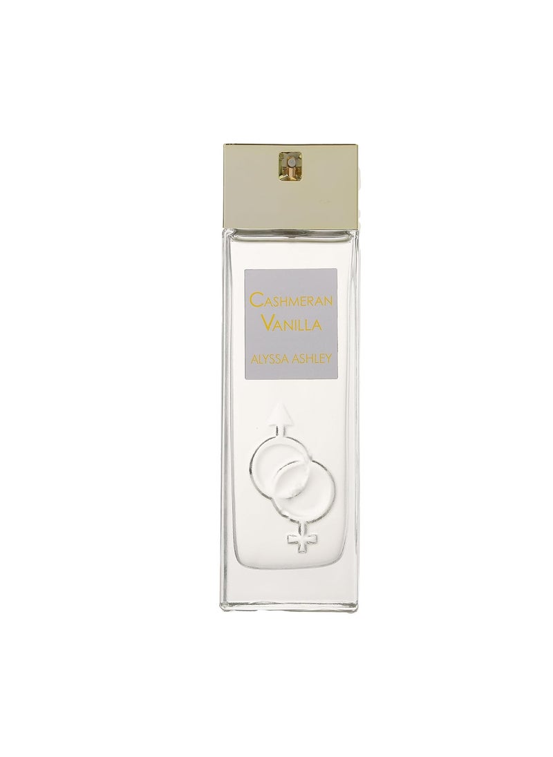 ALYSSA ASHLEY - Alyssa Ashley Cashmeran Vanilla  Vanilla Perfume with White Amber Patchouli Salted Caramel Musk  Elegant Perfumes for Women  34 oz EDP Spray - Image 1