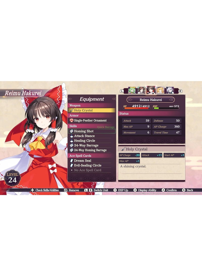 Idea Factory Touhou Spell Carnival Day One Edition Nintendo Switch - nintendo_switch - Image 3