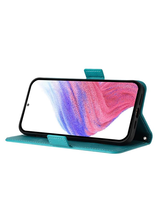 S-TOP Case For OPPO Reno4 Lite / Reno4 F Embossed Rose RFID Anti-theft Leather Phone Case - Image 3