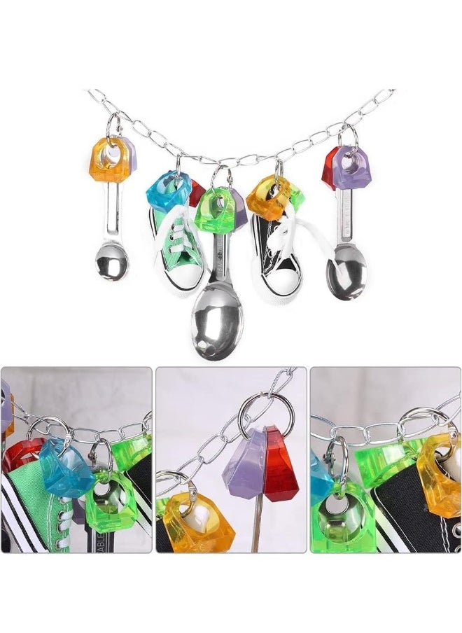 SYOSI Bird Chew Toy Parrot Bite Toy Parrot Hanging Chewing Toys, Fun Parrots Cage Bite Toys for Parrot Parakeet Cockatiel and Other Pet Birds  - Image 5
