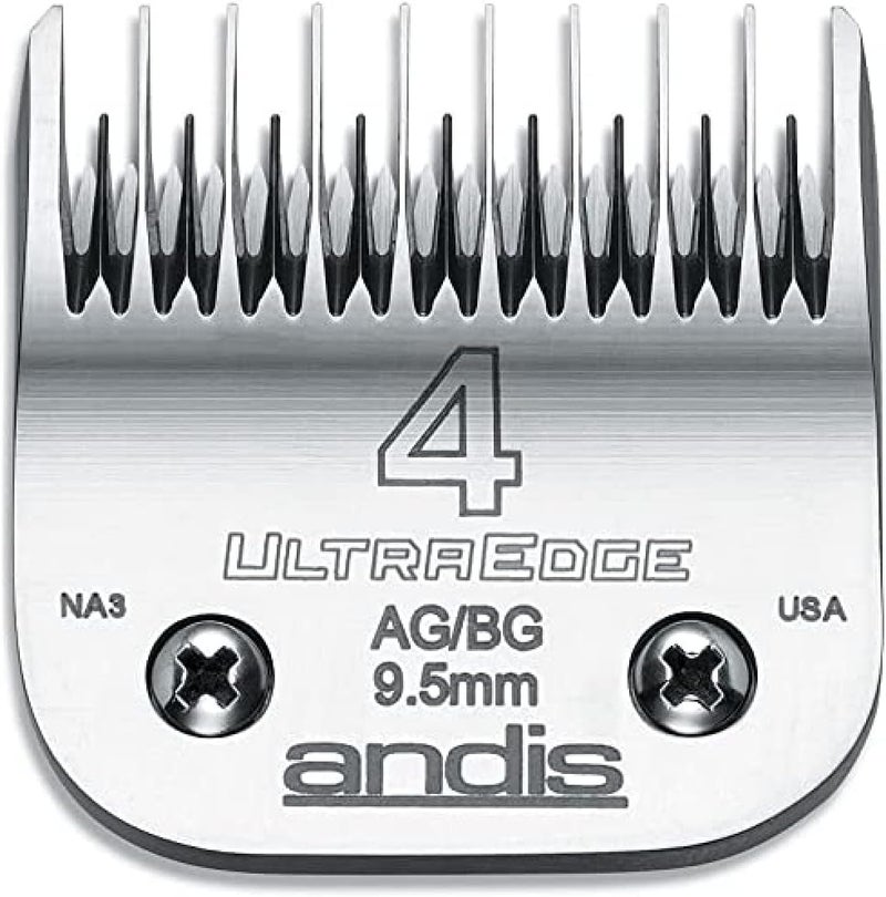 Andis 64090 CarbonInfused Steel UltraEdge Dog Clipper Blade Size4 SkipTooth 38Inch Cut Length - Image 1