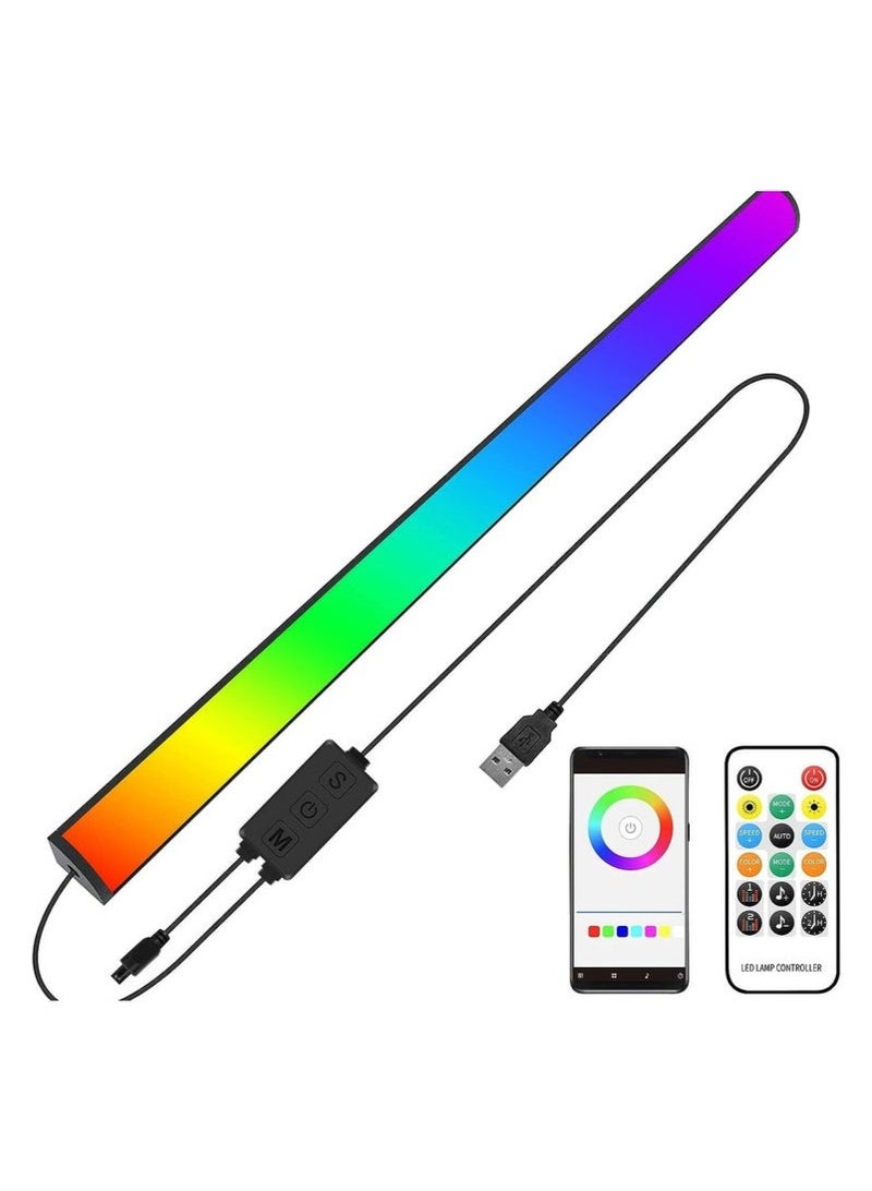 كيلا شريط إضاءة أسفل الشاشة، إضاءة محيطية للألعاب، إضاءة خلفية مع جهاز تحكم عن بعد، مزود بمنفذ USB بقوة 5 فولت، لديكور غرفة الألعاب - Image 2