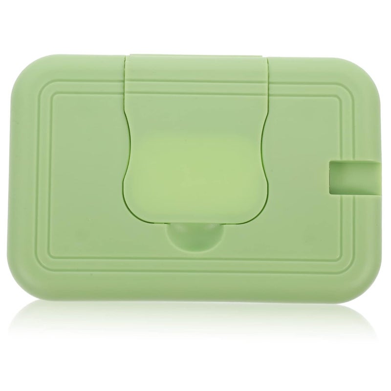 Green Portable Baby Wipes Warmer with Temperature Control for Home and Car Use - Image 1