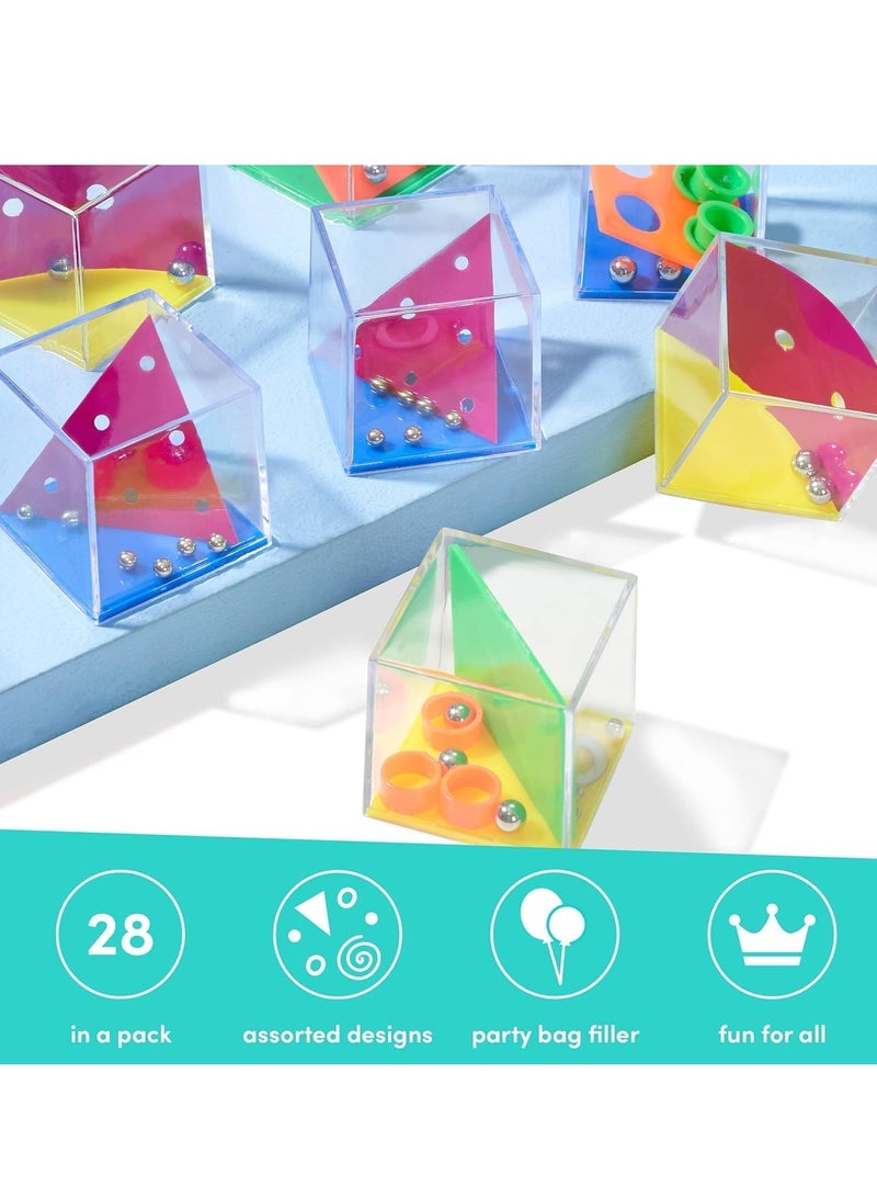 دوركو 24 جهاز كمبيوتر شخصي ميني حزب ميزات, مكعب اللغز مربع مجموعة, الدماغ لعبة متاهة اللغز مربع, حزب ميزات للفتيان البنات عيد ميلاد, حزب حقيبة حشوات - Image 2