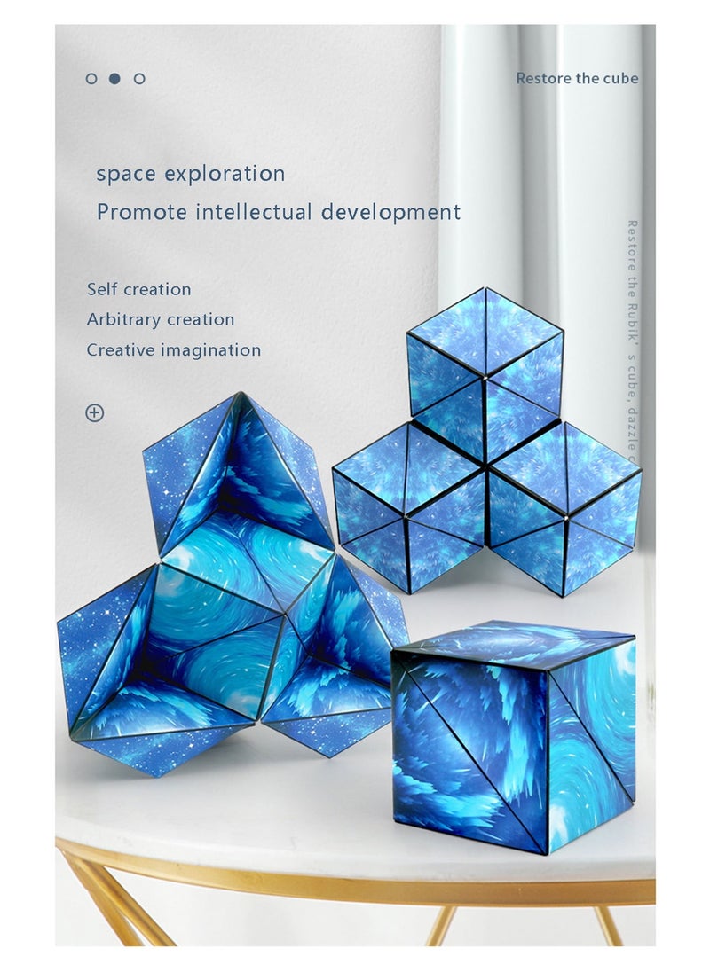 HEXABEX 3D Magnetic Shape Shifting Box Cube Space Thinking Training Puzzle Kids Toy  - Image 3