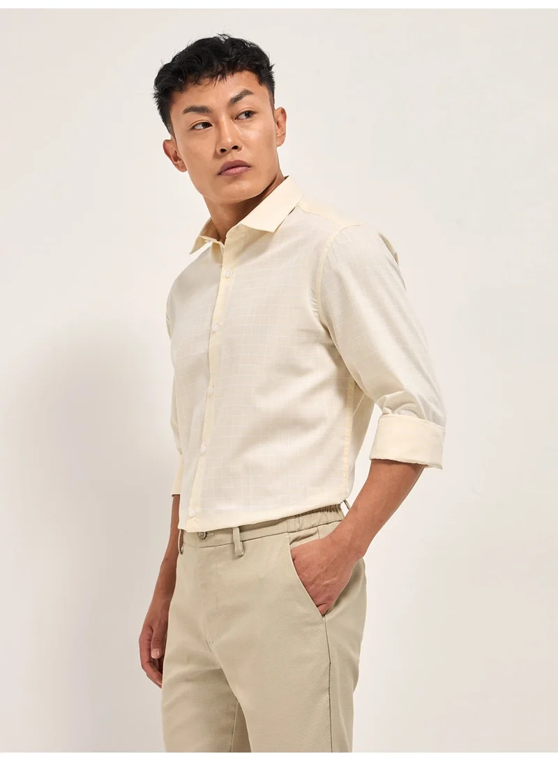 The Bear House  Men’s Long Sleeve Shirt – Classic, Comfortable and Stylish Essential for Work, Travel or Casual Outings for Men | Best Price UAE