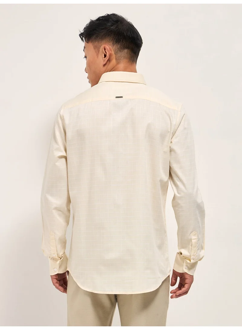 The Bear House  Men’s Long Sleeve Shirt – Classic, Comfortable and Stylish Essential for Work, Travel or Casual Outings for Men | Best Price UAE