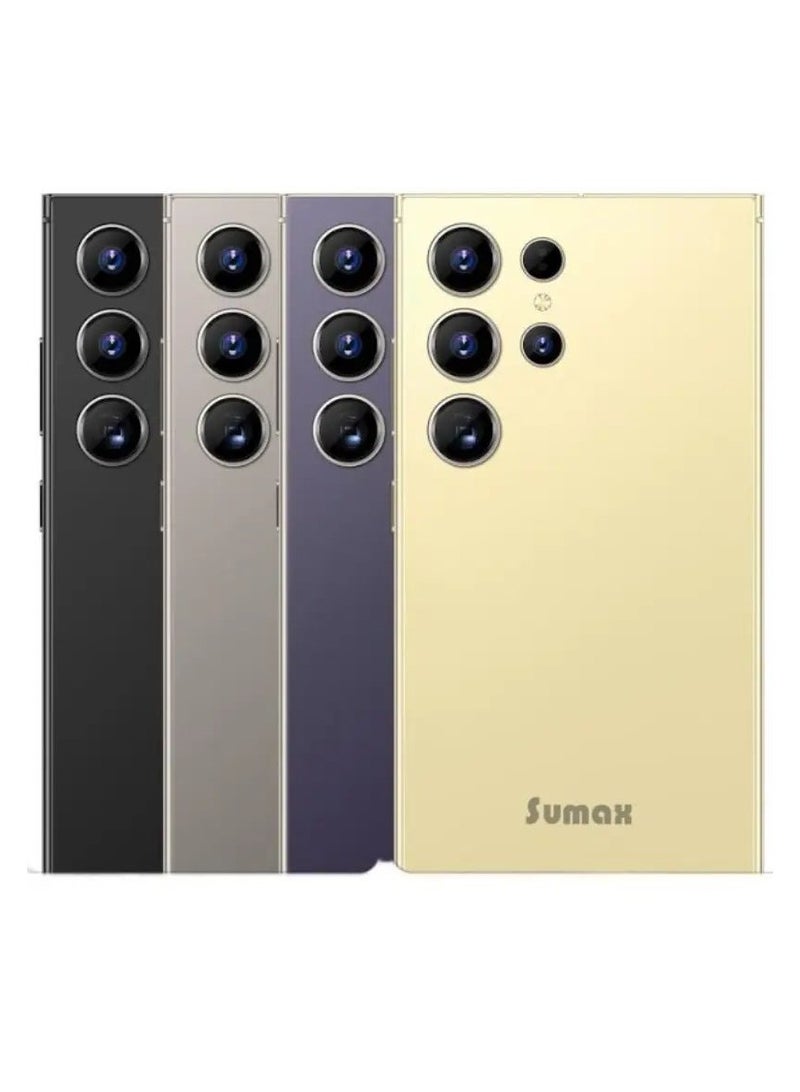 سوماكس هاتف U25 Ultra 5G HD+ بشاشة 5000 مللي أمبير/ساعة وذاكرة وصول عشوائي 16 جيجابايت وذاكرة قراءة فقط 1 تيرابايت، رمادي - Image 1